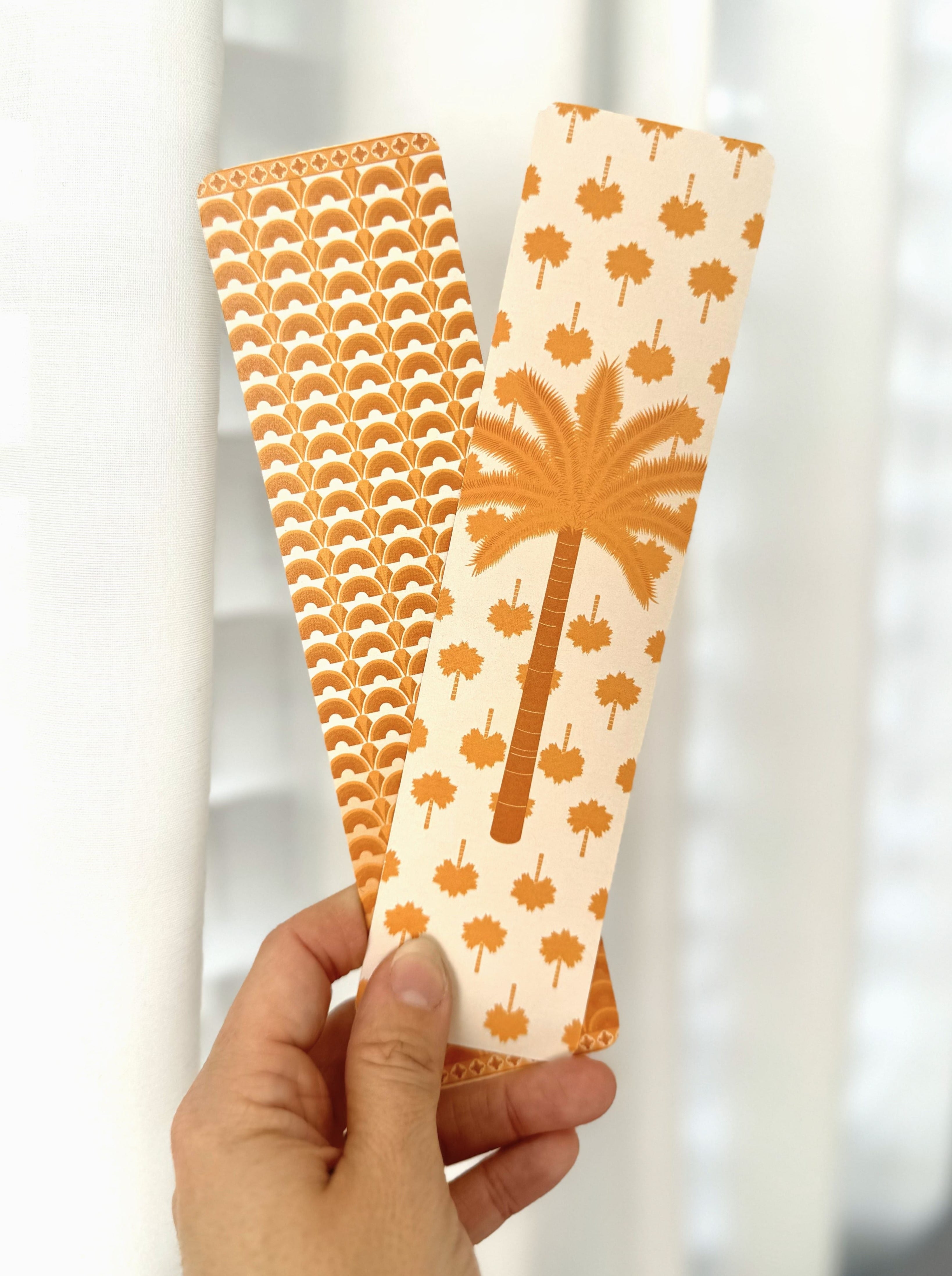 Endless Summer Palm tree bookmark 100% recycled paper
