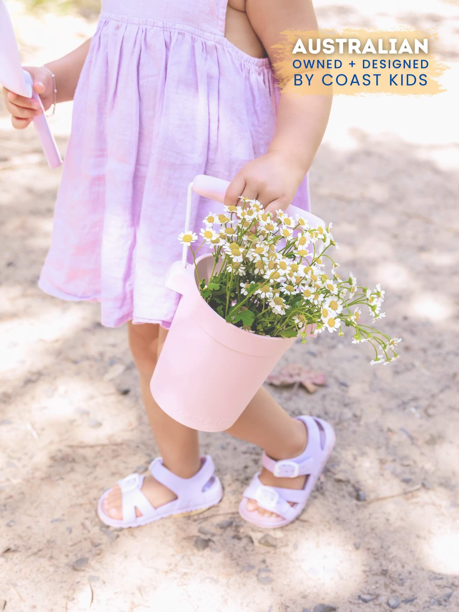 Light Baby Pink Beach Set Coast Kids spade bucket frisbee Australia