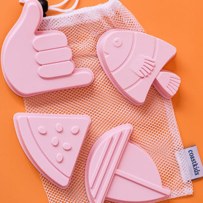 Shelly Beach Moulds - Pink