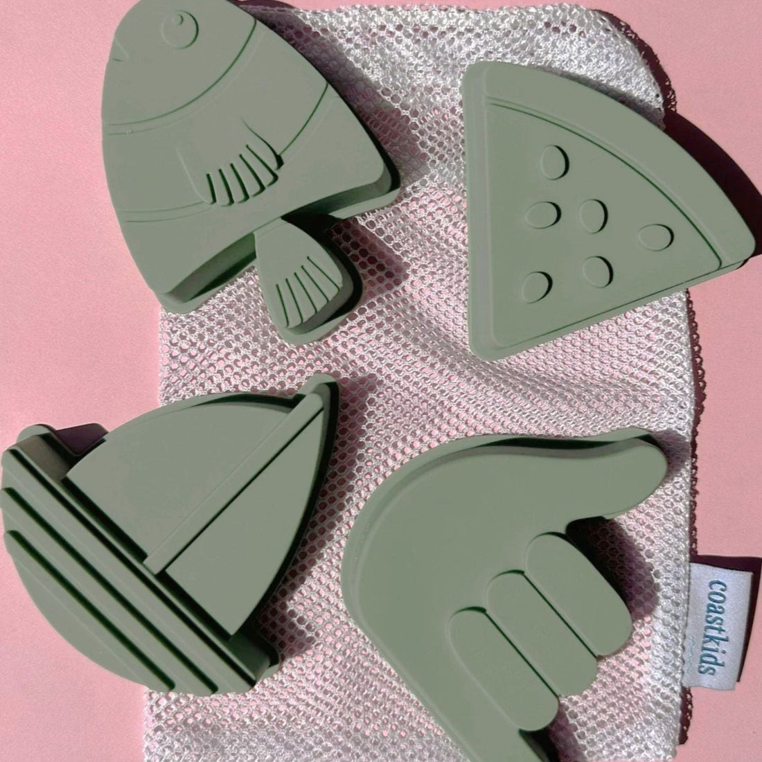 Shelly Beach Moulds - Sage