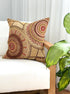 Aboriginal art Indigenous design woven cushion covers. Recycled fabrics.